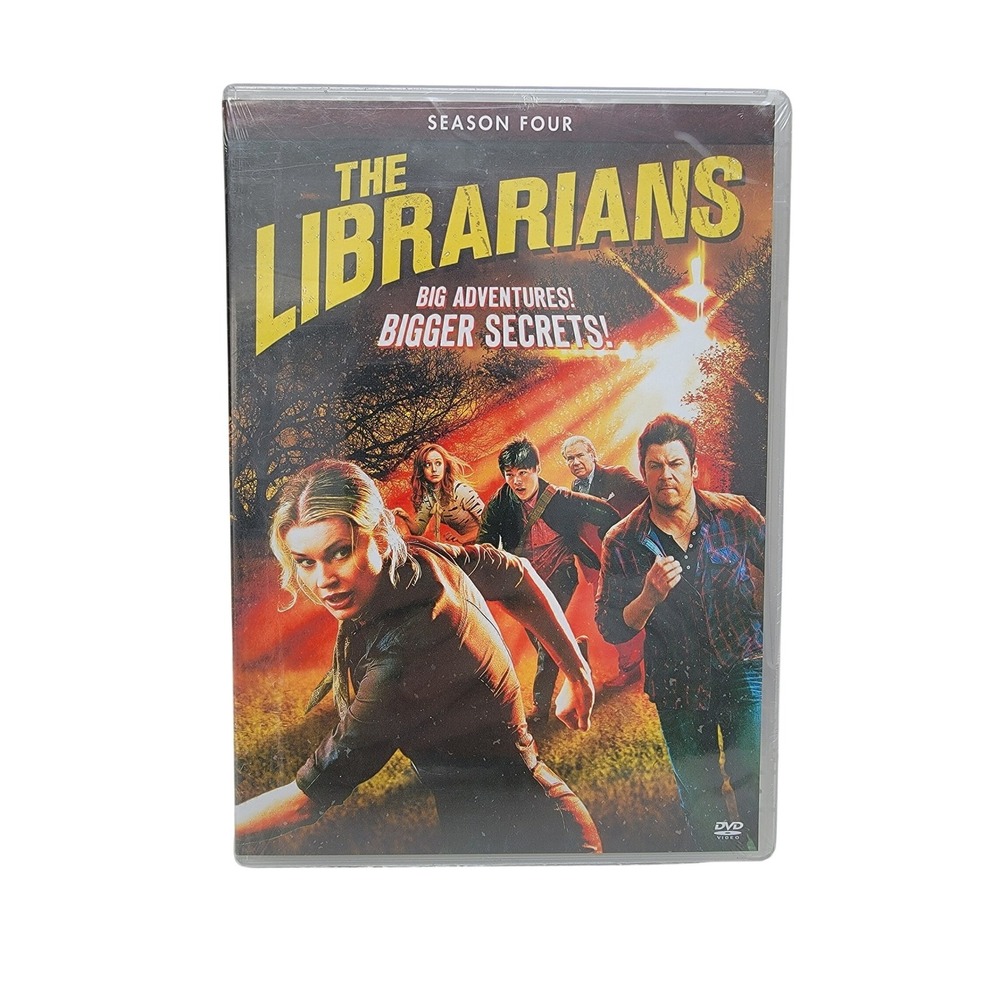 The Librarians Season Four 4 DVD 2018 TNT Fantasy Series NEW Sealed